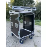 12inch 12U-480 c колесами Рэковый кейс, 19",12U
