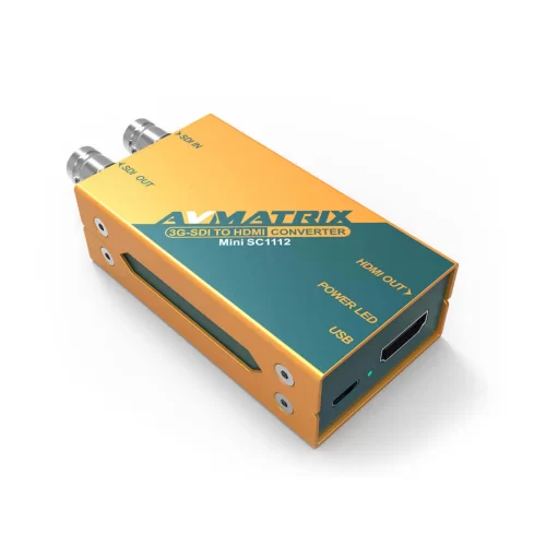 AVMATRIX Mini SC1112 Конвертер 3G-SDI в HDMI