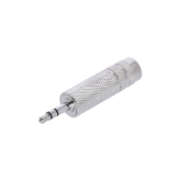 Adam Hall K4AJF3MM3METAL Адаптер TRS (jack) mono 6.3 mm (F) - TRS (jack) mono 3.5 mm (F)