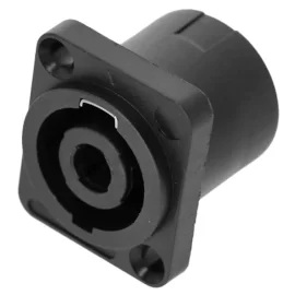 Adam Hall K4PSM4BLK Разъем SpeakON (M), 4-pin, панельный