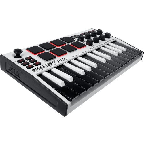 Akai MPK Mini MK3 White MIDI-клавиатура, 25 клавиш