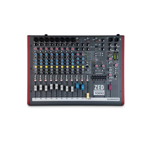 Allen & Heath ZEDP-1000 10-канальный активный микшер, 2х500 Вт.