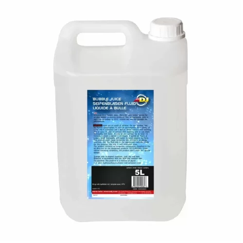 American DJ Bubble juice 5L Жидкость для генератора мыльных пузырей
