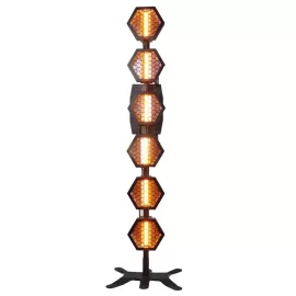 Amixled P2 HEXALINE RETRO LIGHT UP V1 Блиндер, 6х60 Вт., WW