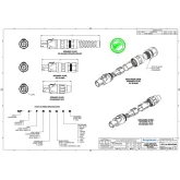 Amphenol SP-2-F Кабельный разъем SpeakOn 2pin