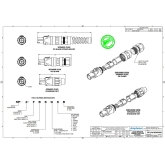 Amphenol SP-4-F Кабельный разъем SpeakOn 4pin