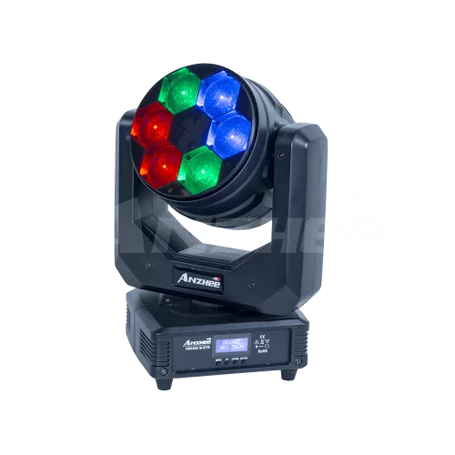 Anzhee H6x40Z B-EYE Вращающаяся светодиодная голова, RGBW, 6*40 Вт.