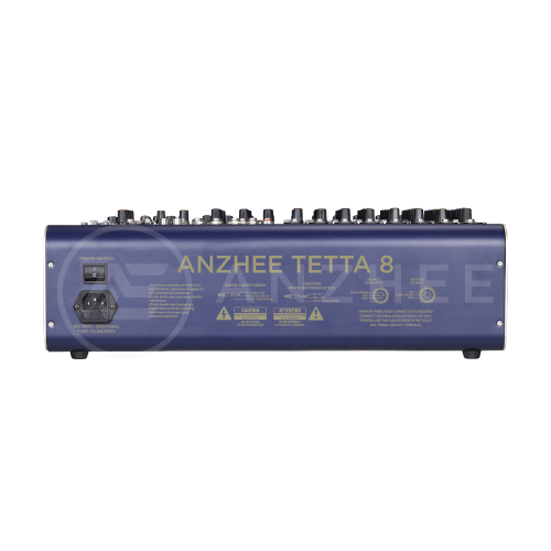 Anzhee Tetta 8 12-канальный аналоговый микшер, FX, MP3, Bluetooth