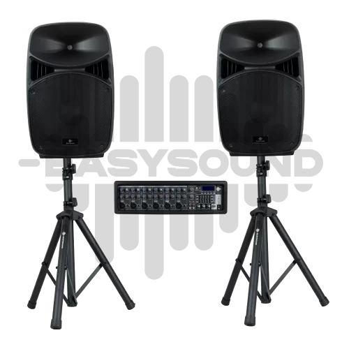 Easysound SIREN SET 2EQ Звукоусилительный комплект, 600 Вт.