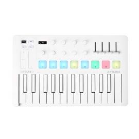 Arturia MiniLab 3 Alpine White MIDI-клавиатура, 25 клавиш