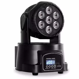 ESTRADA PRO LED MH78W RGBWAUV Вращающаяся голова Wash, 7х12 Вт., RGBWAUV