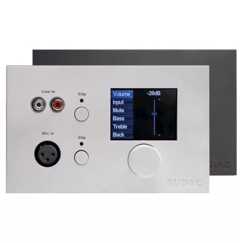 Audac MWX65/B Настенная панель управления для матричных систем MTX