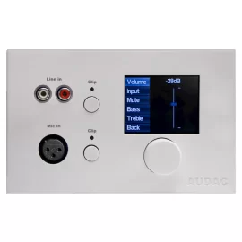 Audac MWX65/W Настенная панель управления для матричных систем MTX