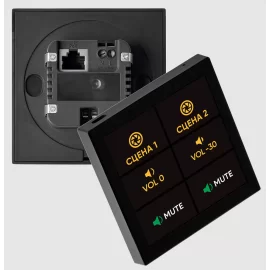 Audac TS-04/B Встраиваемая сенсорная панель управления Audac Touch