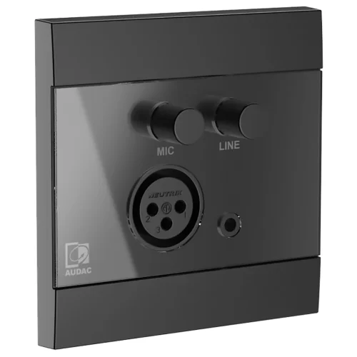 Audac WP205/B Настенная панель подключения