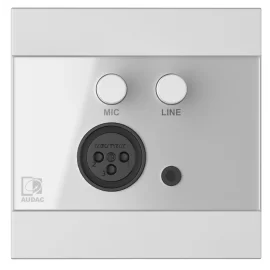 Audac WP205/W Настенная панель подключения