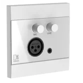 Audac WP205/W Настенная панель подключения