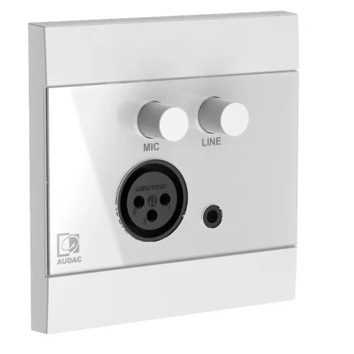 Audac WP205/W Настенная панель подключения