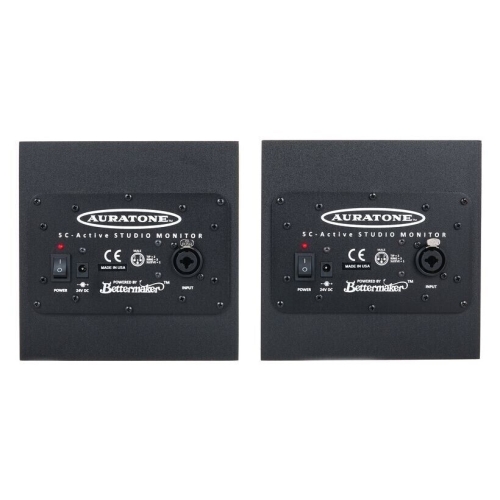 Auratone 5C Active Pair Black Студийные мониторы, 4,5", 2х30 Вт., пара