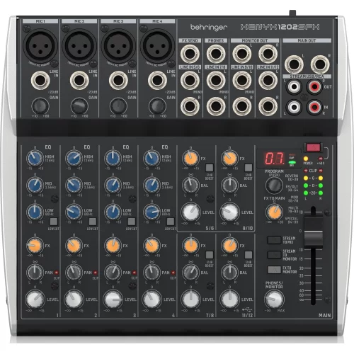 Behringer Xenyx 1202SFX 12-канальный аналоговый микшер