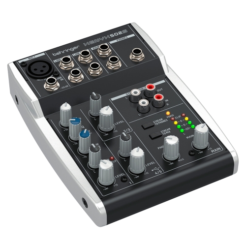 Behringer Xenyx 502S 5-канальный аналоговый микшер