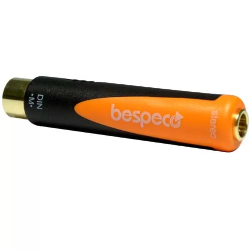 Bespeco SLAD130 Переходник DIN-5 M / 6,3 mm. stereo jack F