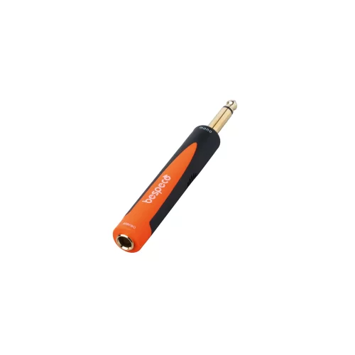 Bespeco SLAD145 Переходник 6,3 mm mono jack M / 6,3 mm stereo jack F