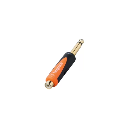 Bespeco SLAD305 Переходник 6,3 mm. mono jack М / RCA F