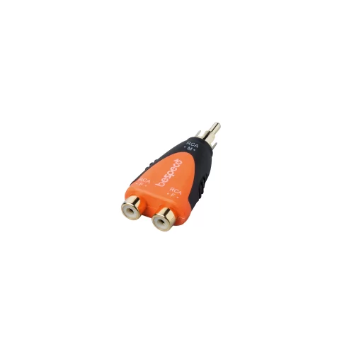 Bespeco SLAD355 Переходник RCA М / 2х RCA F