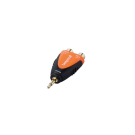 Bespeco SLAD375 Переходник 3,5 mm mono jack / 2x RCA F