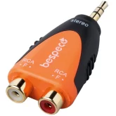 Bespeco SLAD380 Переходник 3,5 stereo jack M / 2х RCA F