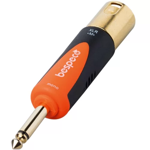 Bespeco SLAD510 Переходник 6,3 mono jack M / XLR M