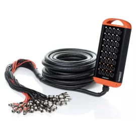 Bespeco XTRA2408L50 Мультикор; 24 входа XLR Female, 8 выходов XLR male