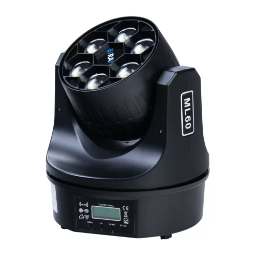 Bi Ray ML60 Вращающаяся голова Wash, 6х15 Вт., RGBW