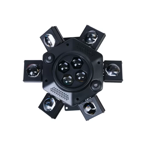 Bi Ray ML6A Моторизированный прожектор смены, 10х10 Вт., RGBW + лазер