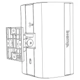 Biamp EX-S6-CM-B Настенная АС, 20/40/80 Вт.-100 В; 200 Вт. - 8 Ом., 6,5", IP54