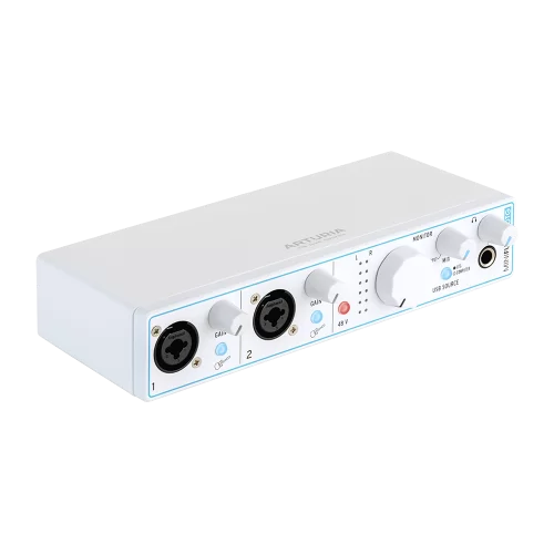 Arturia MiniFuse 2 White OTG Аудиоинтерфейс USB, 2х2
