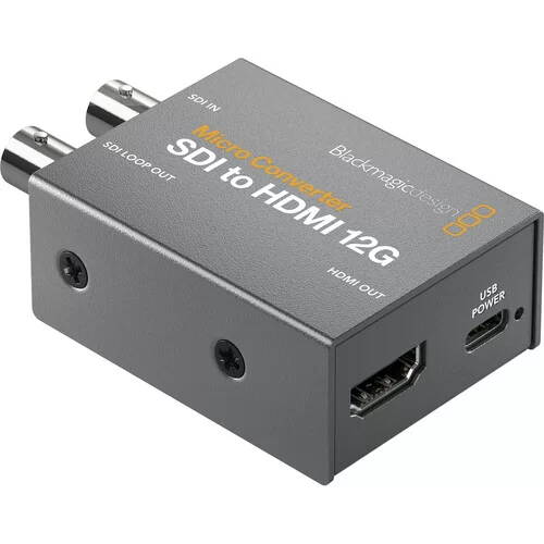 Blackmagic Micro Converter SDI to HDMI 12G wPSU Конвертер с блоком питания