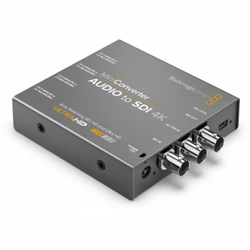 Blackmagic Mini Converter - Audio to SDI 4K Конвертер