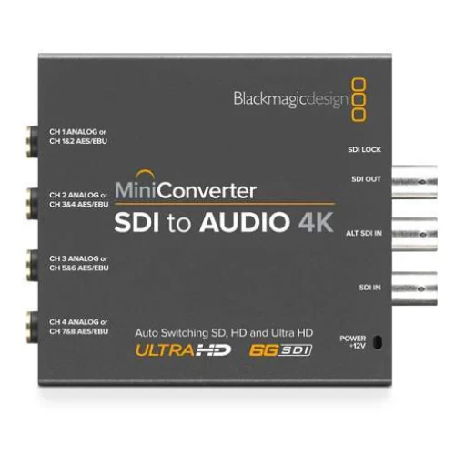 Blackmagic Mini Converter - SDI to Audio 4K Конвертер