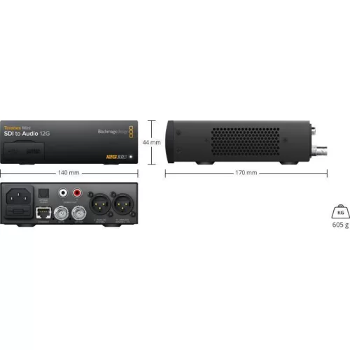 Blackmagic Teranex Mini - SDI to Audio 12G Конвертер