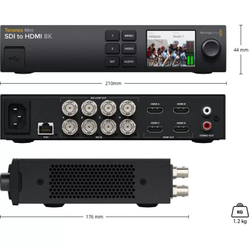 Blackmagic Teranex Mini SDI to HDMI 8K Конвертер