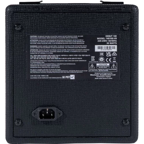 Blackstar Debut 10 BK Гитарный комбоусилитель, 10 Вт., 2х3"