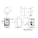 Bose DesignMax DM5SE White Трансляционная АС, 6/12/25/50 Вт., 70/100 В, 5,25", пара