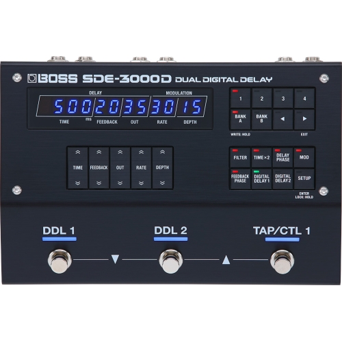 Boss SDE-3000D Гитарная педаль Dual Digital Delay