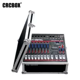 CRCBOX CB-280 8-канальный активный микшерный пульт, 2х700Вт., MP3