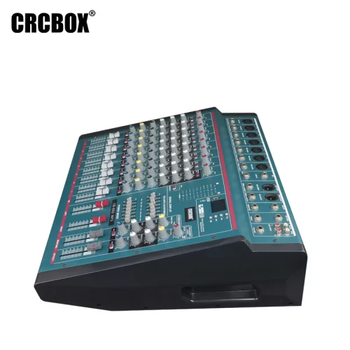 CRCBOX CB-833 8-канальный активный микшерный пульт, 2х450Вт., MP3