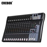 CRCBOX MR-120S 12-канальный микшерный пульт, FX, MP3, Bluetooth