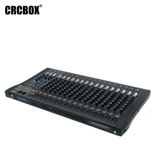 CRCBOX MR-160S 16-канальный микшерный пульт, FX, MP3, Bluetooth