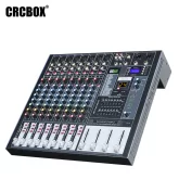 CRCBOX MR-8300 8-канальный микшерный пульт, FX, MP3, Bluetooth